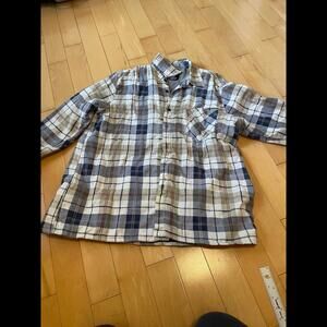 Flannel and fleece shirt